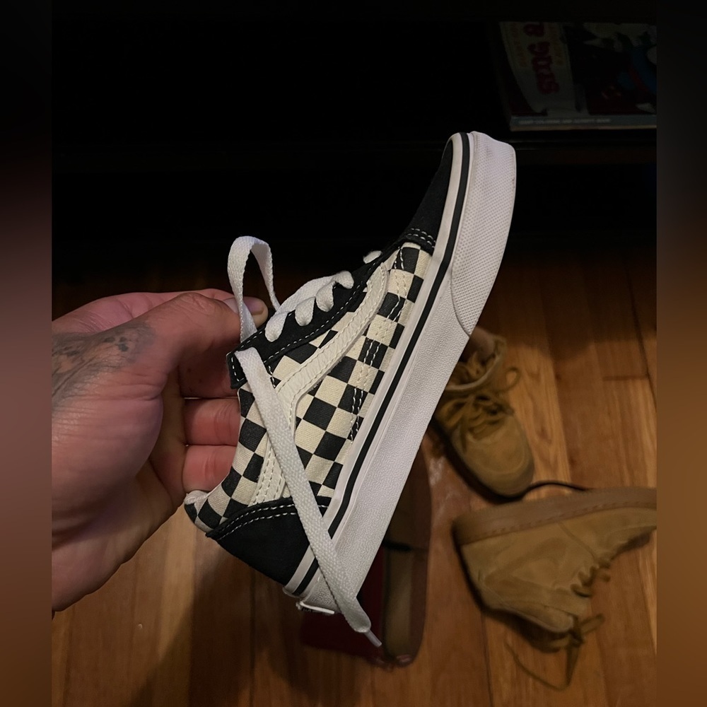 Vans checkerboard 13.5C old skool - Picture 4 of 8